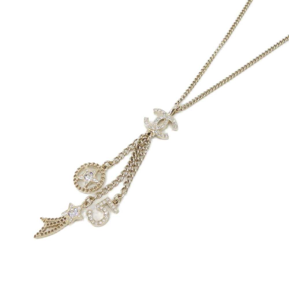 Chanel Pendant Necklace Gold With #319241C19B